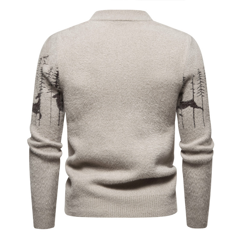 Premium Herren Pullover im Weihnachts Look