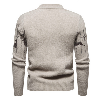 Premium Herren Pullover im Weihnachts Look