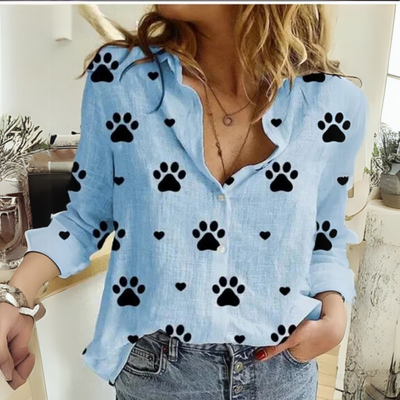 Chloe™ – Vintage Blumen Bluse