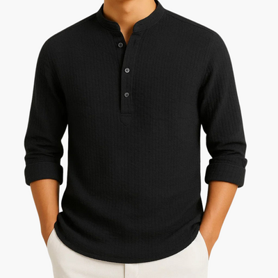 Nils | Herrenhemd mit Stehkragen