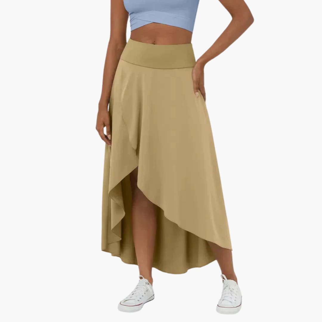 Maria | Midi-Rock mit Hoher Taille