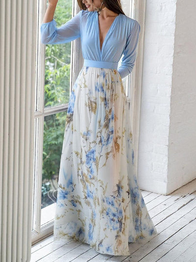 Jackie™ Langarmkleid mit floralem Muster