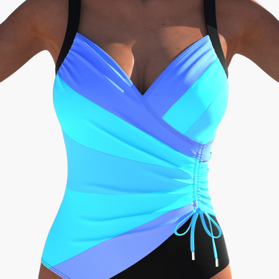 Ilona | Luxuriöser Badeanzug mit buntem Print