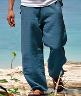 Theo - Hose Herren - für sonnige Outdoor-Spaziergänge in Blau