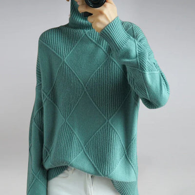 Eleganter Rollkragenpullover