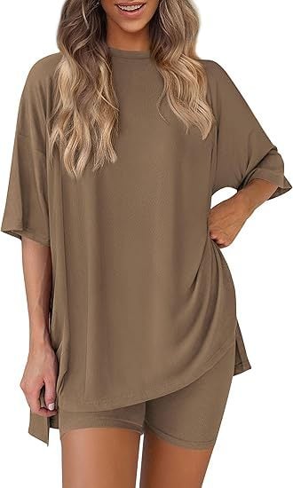 Rikke - Kurzen Ärmeln Zweiteiliges Set