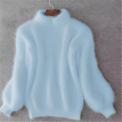Joan - Strickpullover mit Halbhohem Ausschnitt