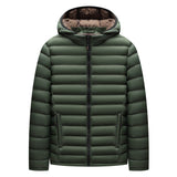 Leichte Herren-Steppjacke mit Kompakt-Effekt - Marven in Militärgrün