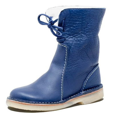 Melugrace - Elegante Retro-Stiefel aus PU
