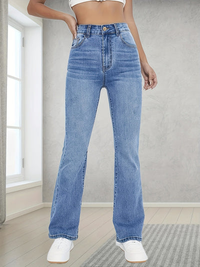 Lovisa - Hellblaue Bootcut-Jeans