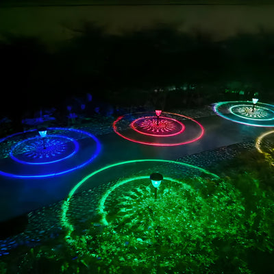 SunSphere Light - Hochwertige 4er Solar-Gartenlichter