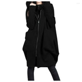 Quillon | Urban Wintermantel in Schwarz