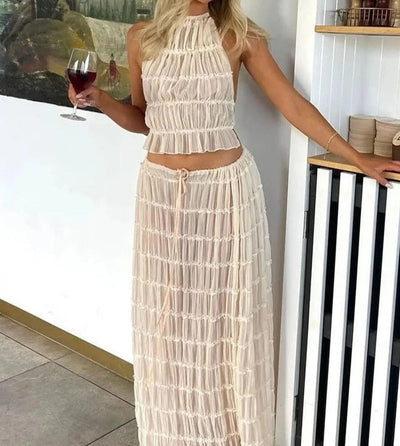 Mandy® | Brae Neckholder-Top und Rock-Set