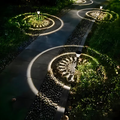 SunSphere Light - Hochwertige 4er Solar-Gartenlichter