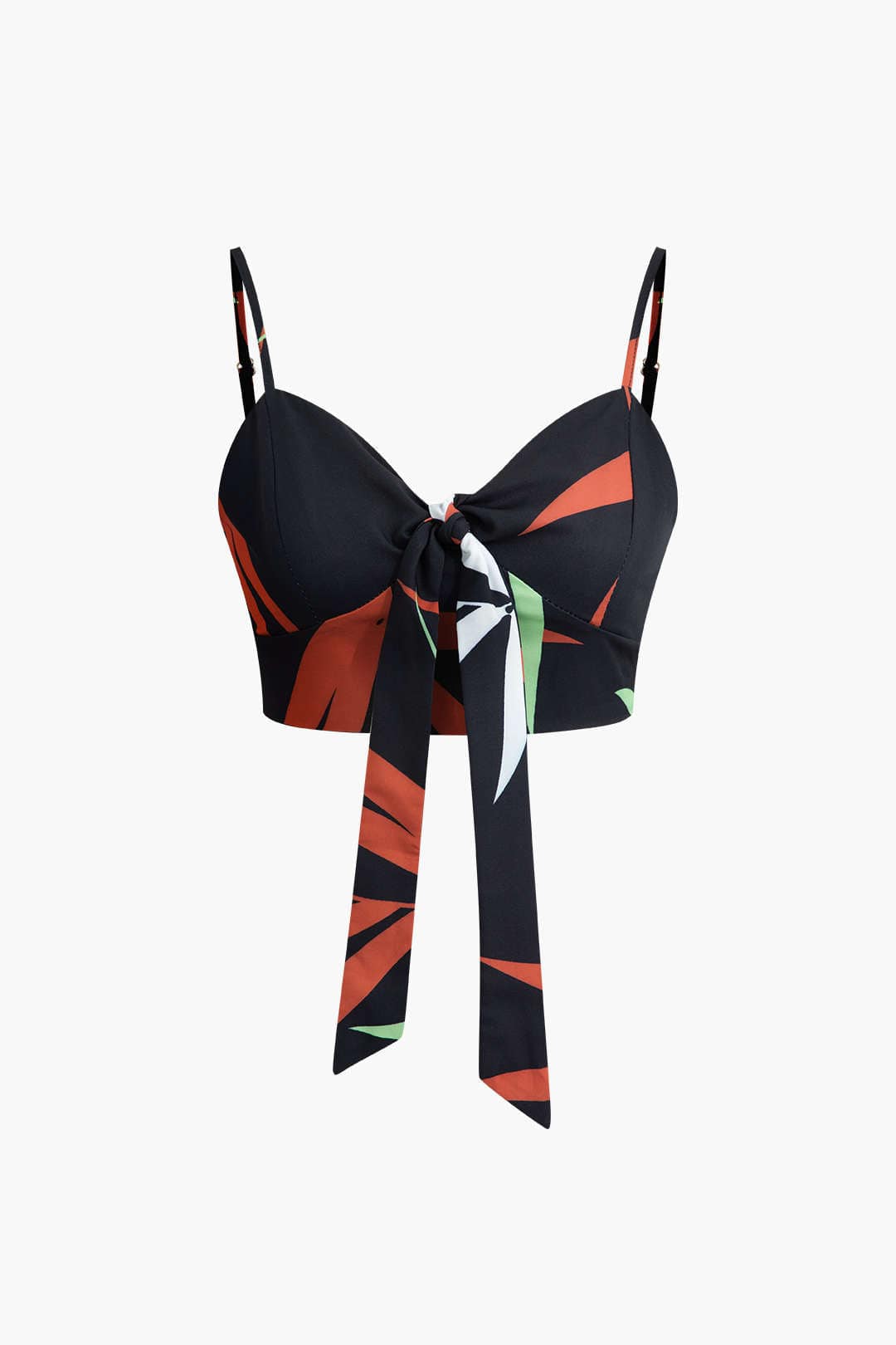 Bailey | Zweiteiler mit Knoten-Top & Bambusprint-Hose