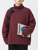 Frenxy | Kaschmir-Pullover für Männer in Rot