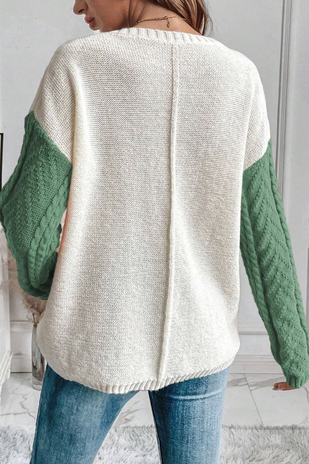 Hermione - Farbblock-Sweater