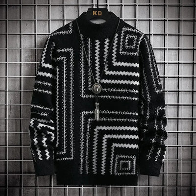 Pullover mit Rundhalsausschnitt und langen Ärmeln