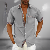 Henrick - Ein elegantes und bequemes Herren-Sommerhemd in Grau