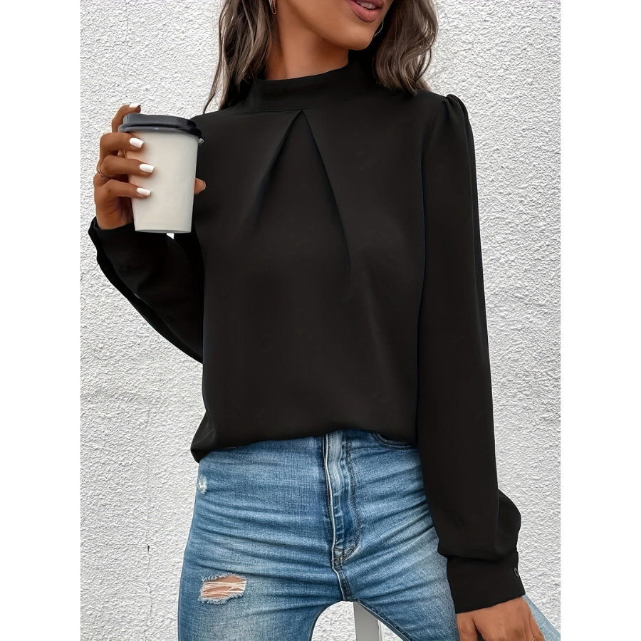 Snow® | Elegantes schwarzes Hemd