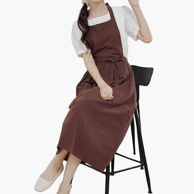 Schlichtes Dirndl kleid für Damen - Oktoberfest 2025