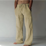 Daxter | Herren Stilvoll Sommerhose | Leicht in Khaki