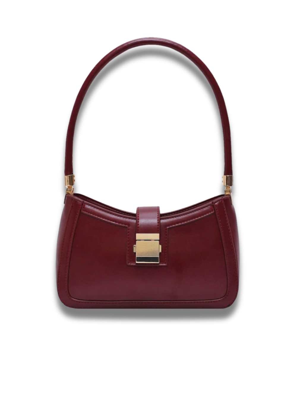 Damen Schultertasche Schwarz – Elegant & mit Reißverschluss