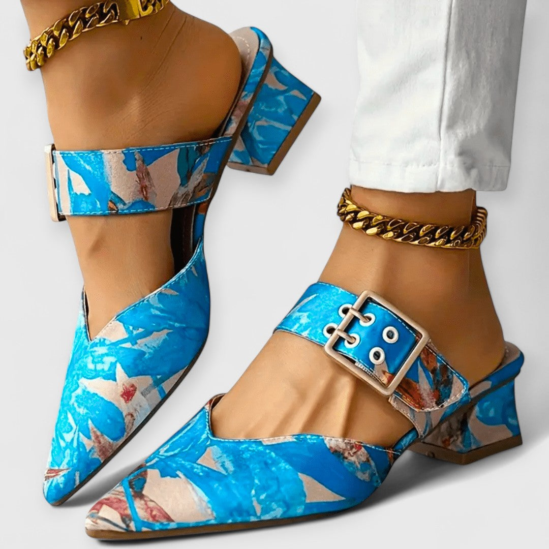 BELLO | Orthopädische Farbakzent-Heels für Damen