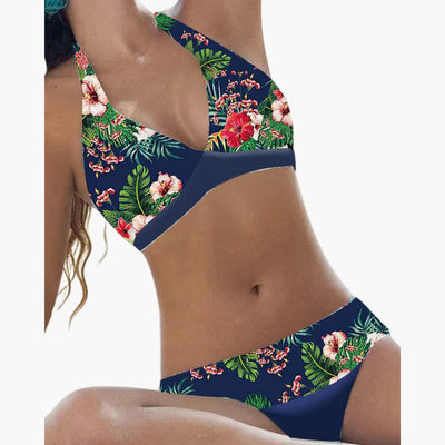 Rückenfreier Damen Bikini - Neckholder Design für Sommerurlaub
