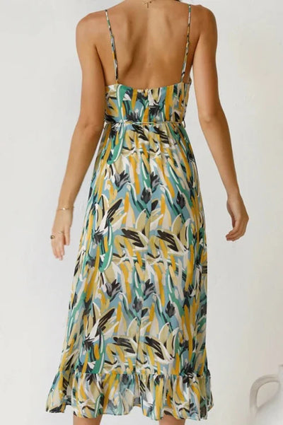WALTRAUD - MAXIKLEID MIT DÜNNEN TRÄGERN