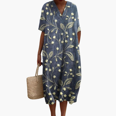 Susanne | Buntes Blumenkleid