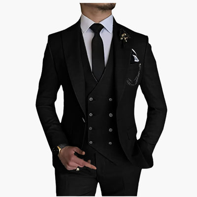 Stylisher Slim Fit Anzug - moderner Look für Herren zur Hochzeit