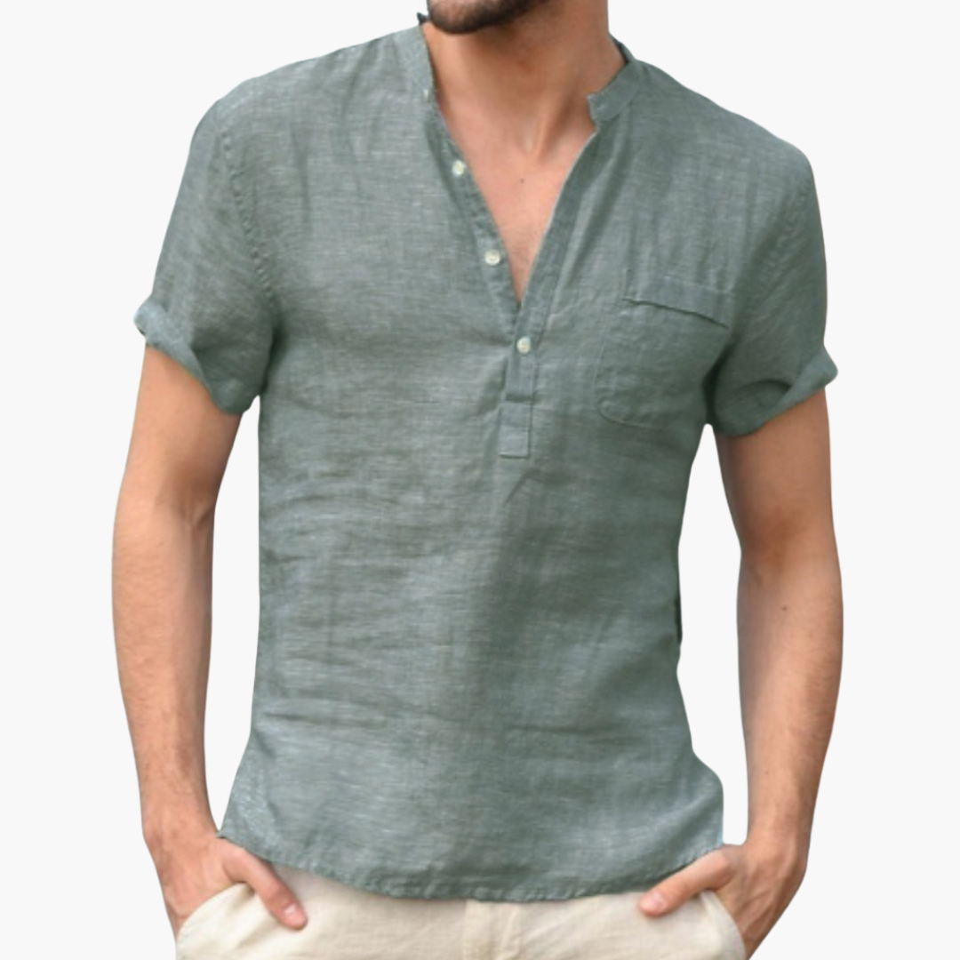 Ralf | Herrenhemd mit Stehkragen