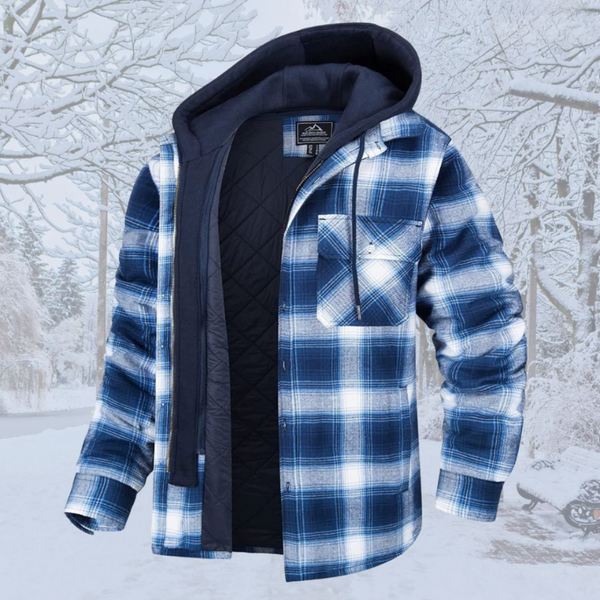 Flanellhemdjacke für Männer