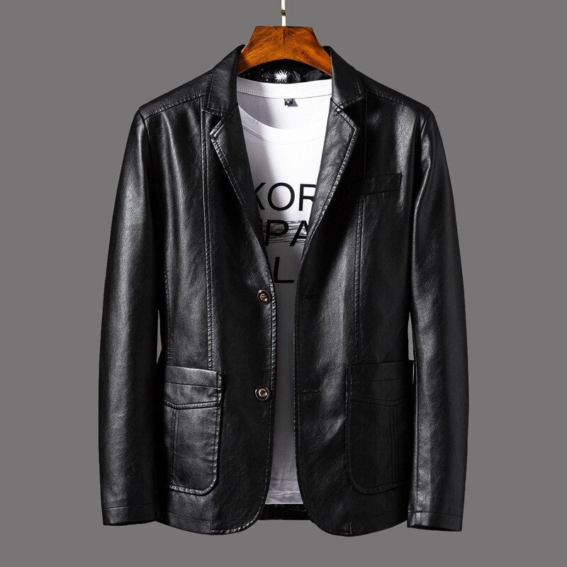 Loukas - Herren Lederjacke