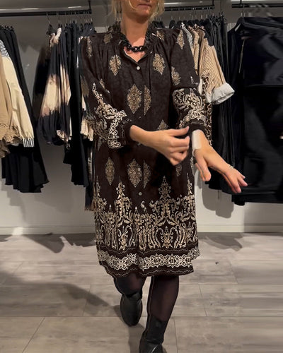 Ilse | Vintage-inspiriertes Kleid mit Knopfleiste