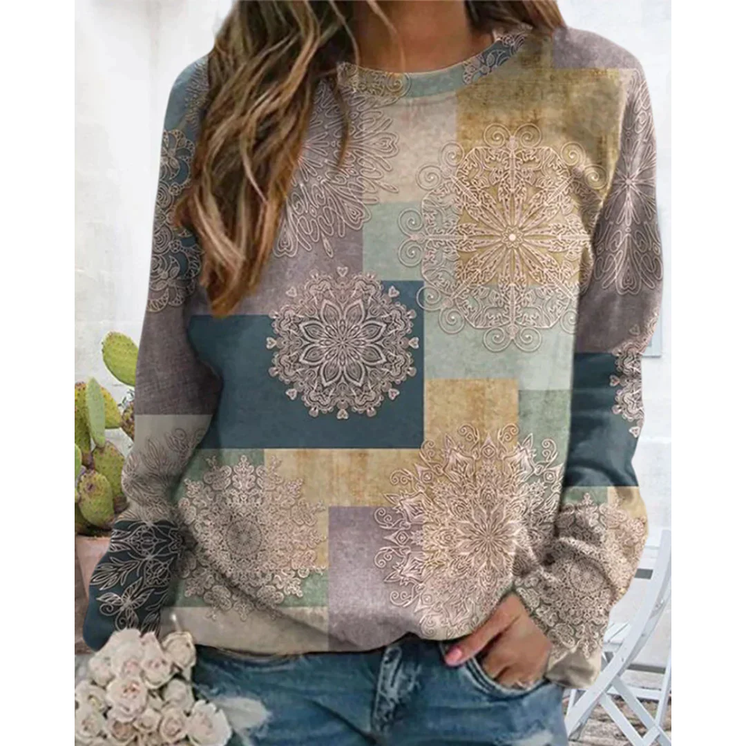 Beatrix - Schickes Farbblock-Sweatshirt