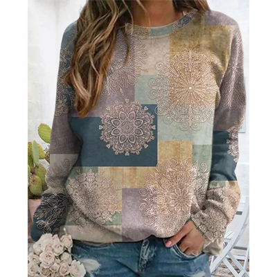 Beatrix - Schickes Farbblock-Sweatshirt