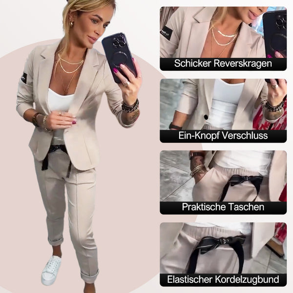 AYLIN - SET AUS BLAZER UND HOSE IN ZWEI TEILEN