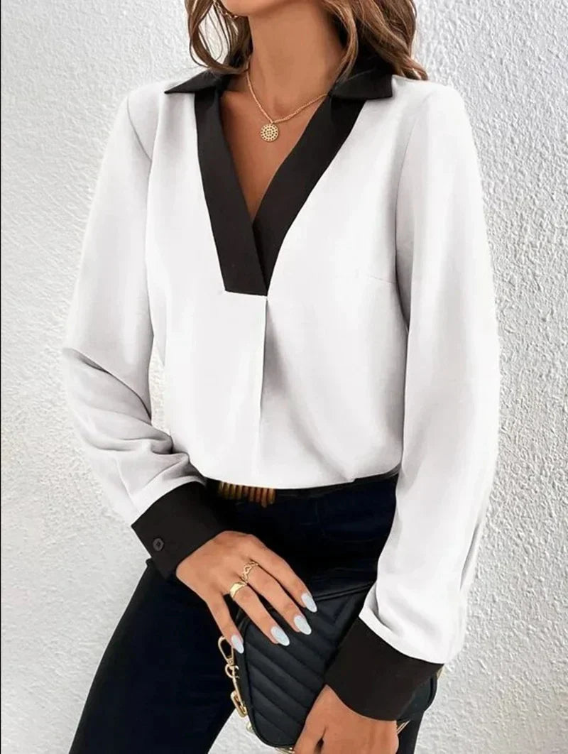 Melania - Elegante Businessbluse