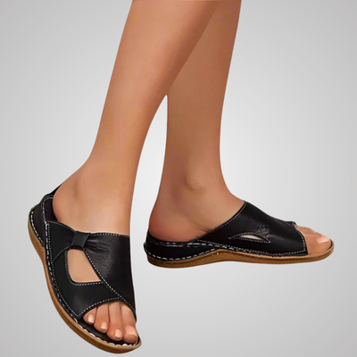 Michelle™ | Komfort Leder Sandale Premium