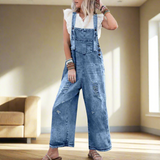 CARMELITA™ Verstellbarer Jumpsuit | Vintage Look Damen Outfit in Blau