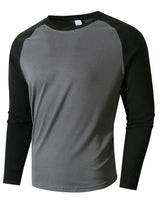 Langärmliges Thermoshirt – John in Grau