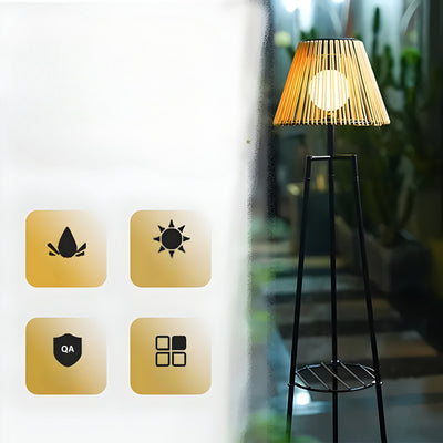 PrismWeave Light – Solarbetriebene Außenleuchte für Gartenwege