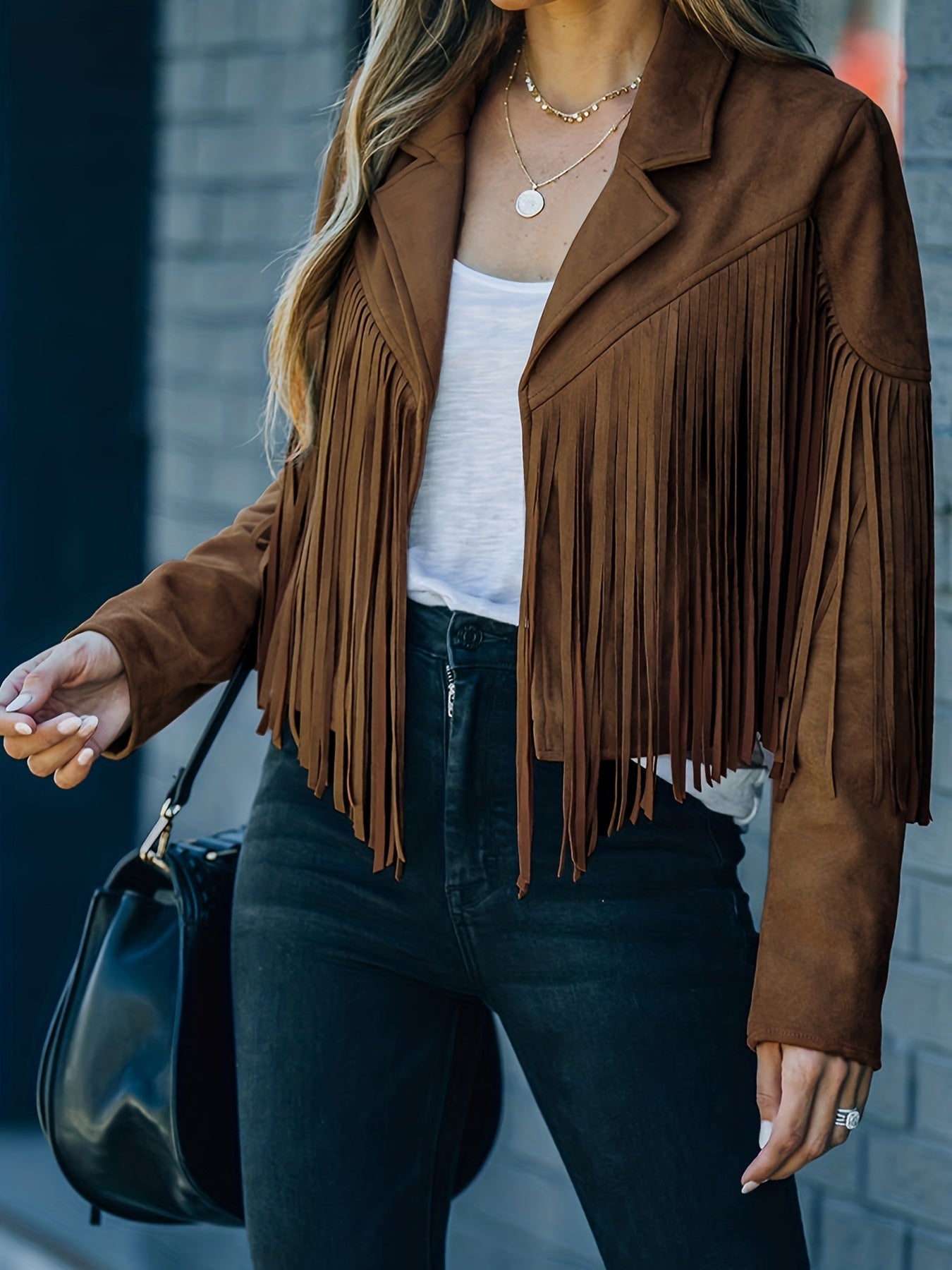 Hedwig - Fransenjacke im Western-Stil