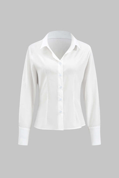 Klara | Elegantes Zweiteiler-Set mit Bluse & Faltenrock