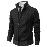 Luxuriöser Strickpullover für Herren - Oliver in Schwarz
