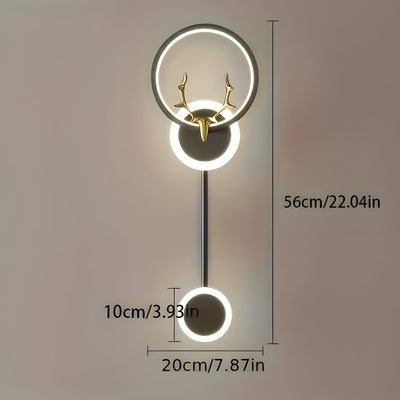 ModiGlow Light - Moderne LED-Wandleuchte mit Dual-Kopf-Design
