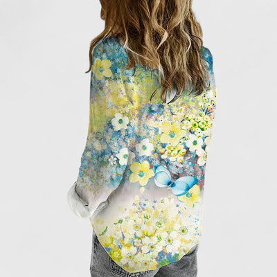 Fiona | Bluse mit Blütenprint