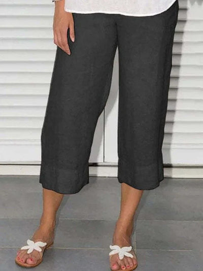 Wanda - Leinenhose Damen Sommer